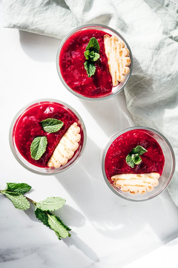 Himbeer-Schmand-Dessert – twopotatoes.de