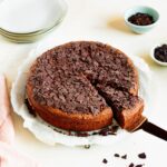 Schneller Schokokuchen mit Sahnefüllung