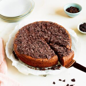 Schneller Schokokuchen mit Sahnefüllung