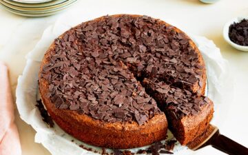 Schneller Schokokuchen mit Sahnefüllung