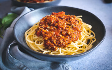 Spaghetti mit Bolognese