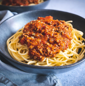 Spaghetti mit Bolognese