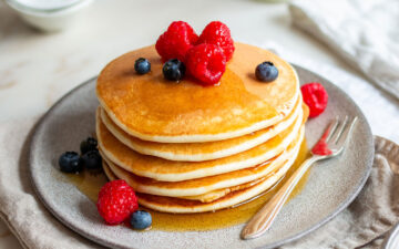 Amerikanische Pancakes