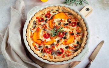 Kürbis-Quiche Rezeptbild