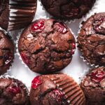 Vegane Schoko-Kirsch-Muffins