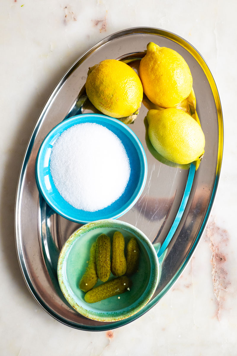 Zutaten für Pickle Lemonade