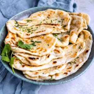 Veganes Naan-Brot