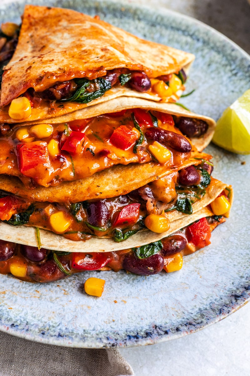 Quesadillas mit Füllung
