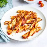 Pizzastangen aus Blätterteig