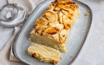 Unsichtbarer Apfelkuchen – Französischer Apfelkuchen
