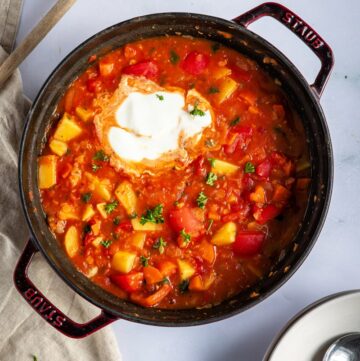 Vegetarischer Bauerntopf