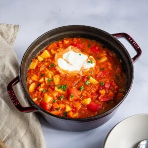 Vegetarischer Bauerntopf