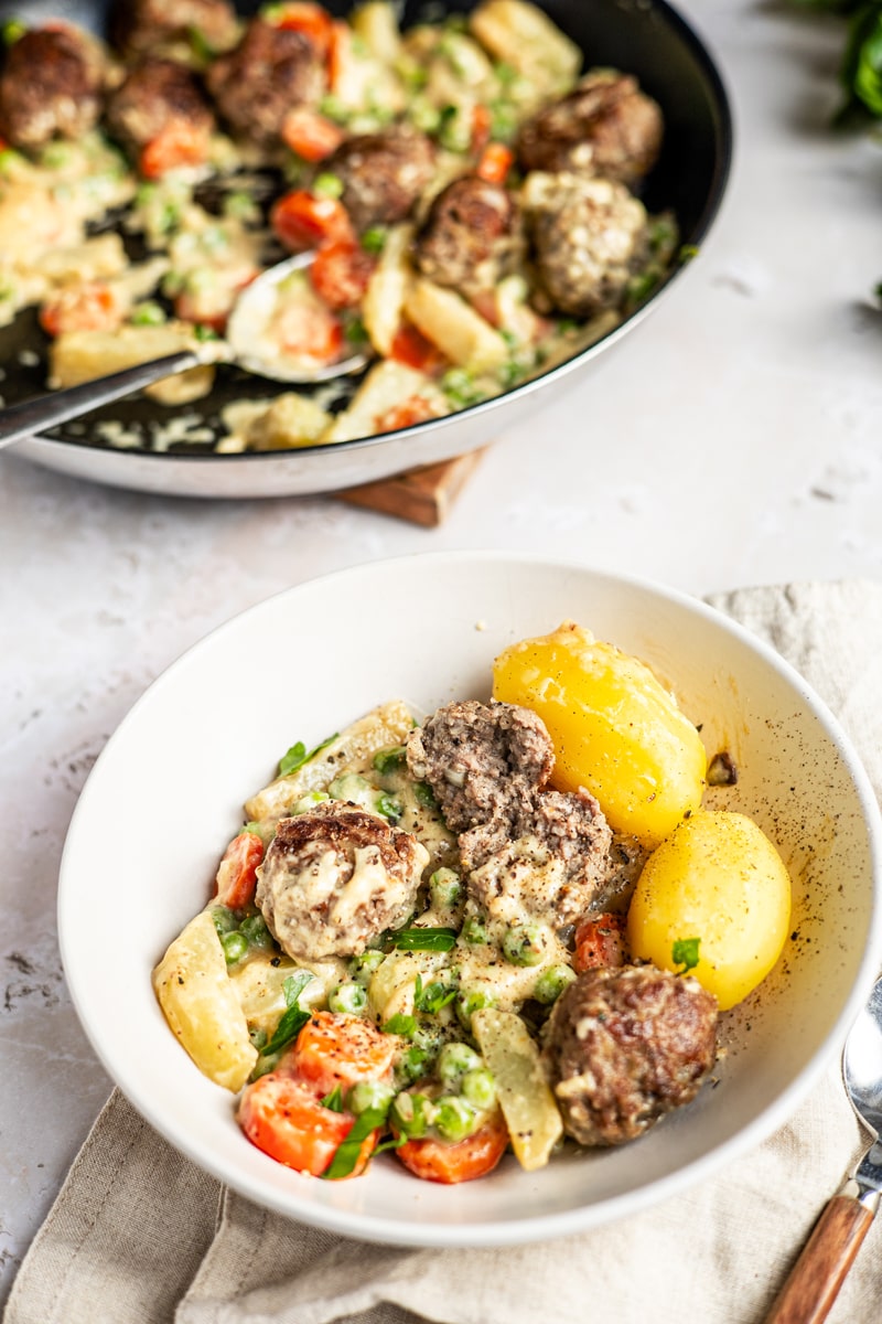 Wikingertopf angerichtet