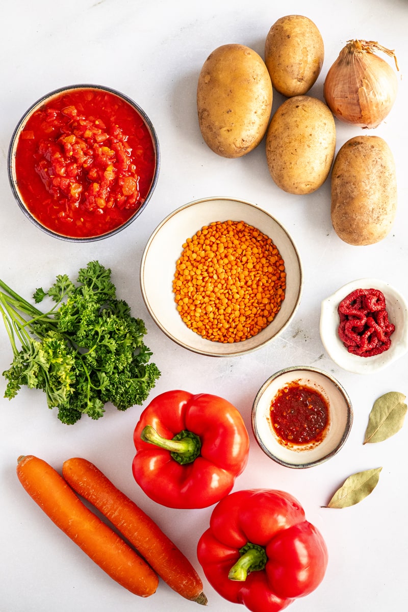 Vegetarischer Bauerntopf