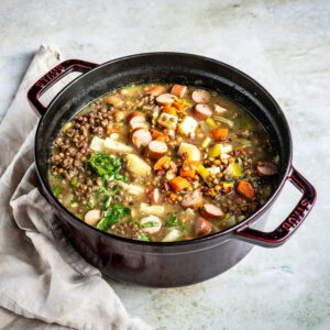 Linsensuppe klassisch