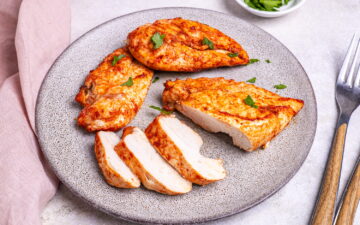 Hähnchenbrust aus der Heißluftfritteuse