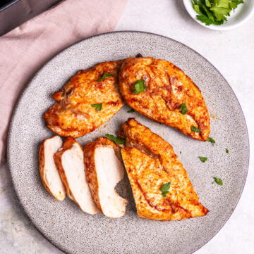 Hähnchenbrust aus der Heißluftfritteuse