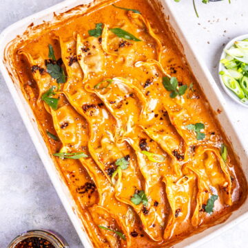 One-Pot-Gyoza-Auflauf