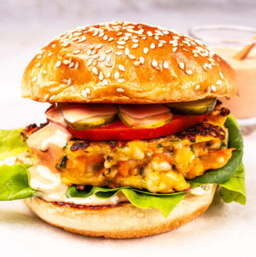 Halloumi-Burger