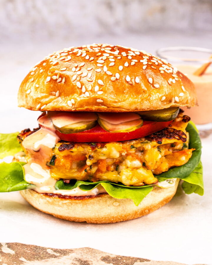 Halloumi-Burger