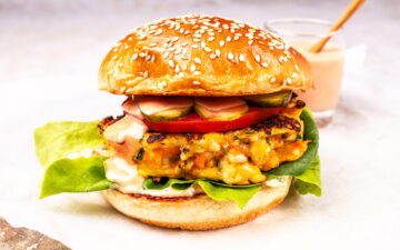 Halloumi-Burger