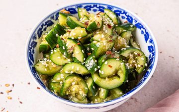 Chinesischer Gurkensalat – Smashed Cucumber Salad