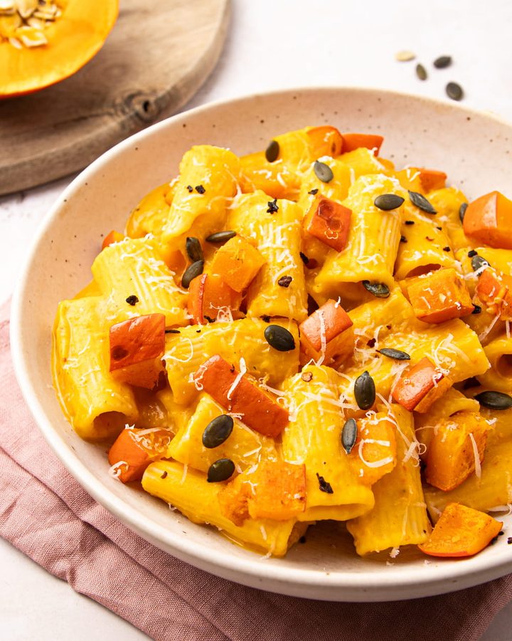 Kürbis-Pasta