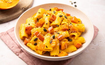 Kürbis-Pasta